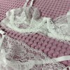 Beyaz Dantelli Bralet Takım