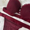 Bordo İstiridye Sütyen Takımı